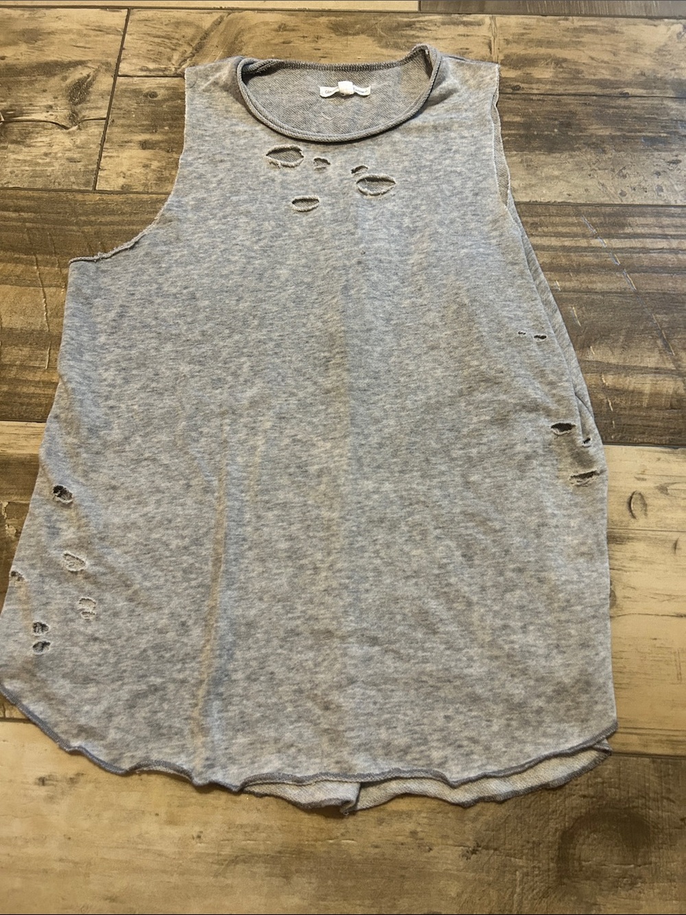 Women’s Sleeveless Tank Top sleepwear Light Gray by Grayson threads